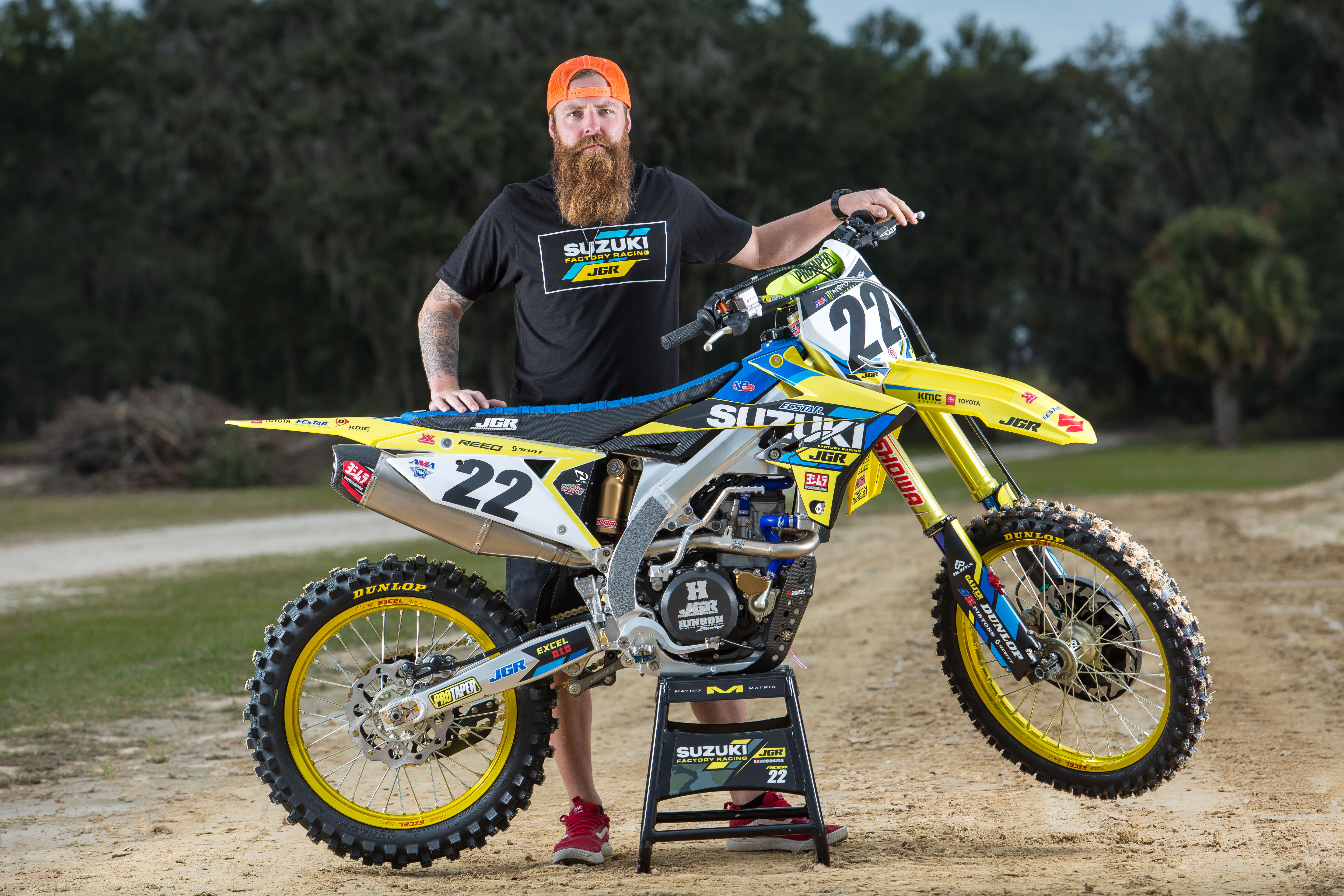 An Inside Look at Chad Reed's 2019 Factory Suzuki RM-Z450